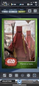 Topps Star Wars Digital Card Trader Tier 7 - Emerald Pilgrims On Jedha - S4 - Picture 1 of 1