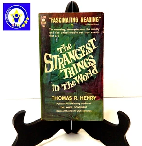 The Strangest Things In The World By Thomas R. Henry 1958 Ace Books Paperback - Imagen 1 de 3