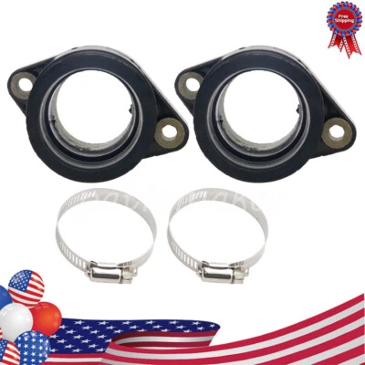 2 Pcs Carburetor Intake Manifold Boot Holder Fit for Honda CM400C CM400E CM400T Foto 1 de 4