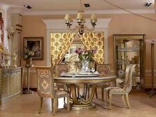 Wooden Set Dining Room Designer 4x Chair Set Antique Style Baroque Rococo Chair