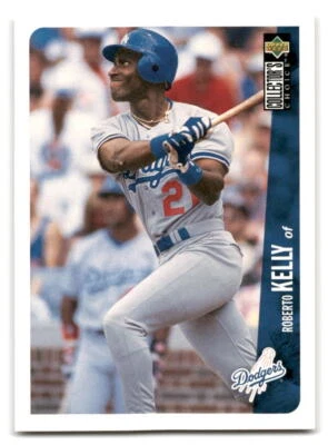 Roberto Kelly 1996 Collector's Choice Baseball #184 Los Angeles Dodgers - Image 1 of 2
