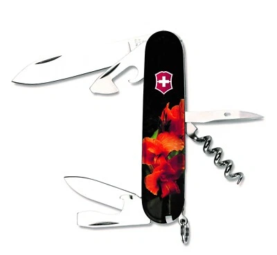 Navaja suiza Victorinox Spartan - Edición limitada - 91 mm Cannas Flowers  Foto 1 de 4