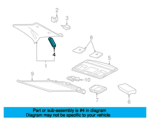 Mercedes-Benz E-Class C124/A124 Rear Seat Belt Guide A12469500598F30 - Picture 1 of 5