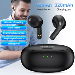 2025 Translator Earbuds Wireless Bluetooth Translation Earphones 114 Languages - Picture 1 of 24