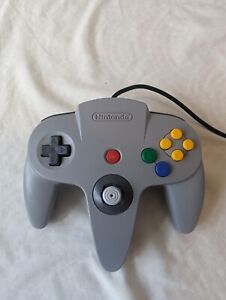 Official Nintendo 64 Controller Grey N64 Gamepad - Great Condition