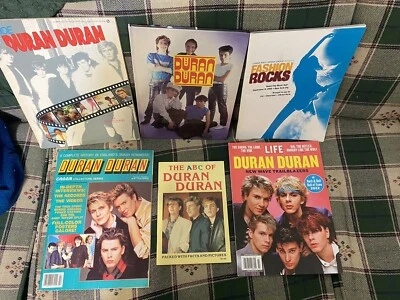 Vintage Duran Duran Book Magazine Lot Of 6 A,B,C Life HOF Issue Fashion Rocks Foto 1 de 4