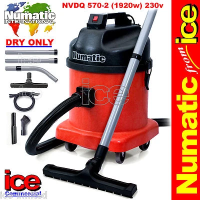 Numatic NVDQ570-2 Twin Motor Dry Industrial Commercial Vacuum Cleaner Car Wash - Image 1 of 4
