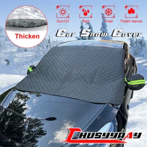 FIT Tesla Model X/3/Y/S Windscreen Shield Snow Shade Ice Dust Guard Window Cover - Picture 1 of 13