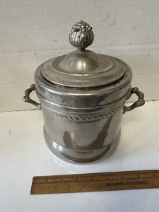 Vintage Federal Silver Co Ice Wine Champagne Bucket Silverplate on Copper 1940 - Picture 1 of 10