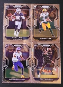 2020 Prizm Football ROOKIE BASE Cards 301-400 You Pick The Card