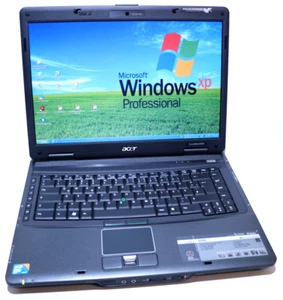 Portátil retro Windows XP Acer TravelMate 6593 Intel 750 GB 4 GB DVD Win perfecto estado - Imagen 1 de 24