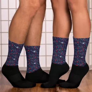 Calcetines ""Corazones y flechas"" calcetines - Imagen 1 de 4