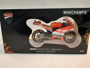 Minichamps Ducati Desmosedici GP11.2 V. Rossi MotoGP 2011 1/12 122112046 - Imagen 1 de 3