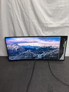 LG 34WQ73A-B 34" Curved UltraWide QHD Monitor DAMAGED SCREEN - Picture 1 of 15
