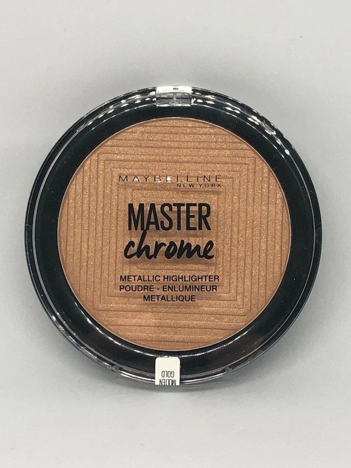 Maybelline Master Chrome Metallic Highlighter, 9g - 100 Molten Gold - Bild 1 von 1