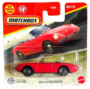 Alfa Romeo Duetto Red Matchbox 2025 60/125 1:64 Short Card - Picture 1 of 2