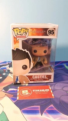 Funko Pop! Figura Vinilo Televisión Supernatural CASTIEL #95 VER FOTOS RARA Foto 1 de 4