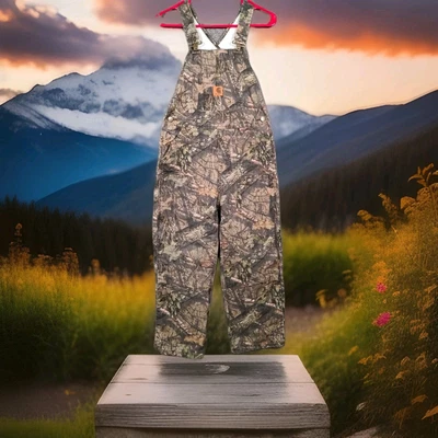 Carhartt Realtree Mossy Oak Hunting Camo Overalls 13706 Size 10 - Image 1 of 4