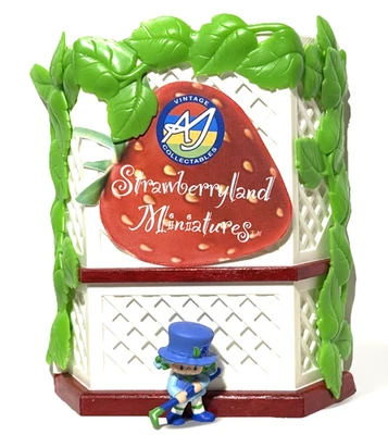🍰Figura de colección Strawberry Shortcake Blueberry Muffin Strawberryland Minis Foto 1 de 4