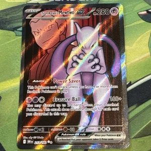 Team Rocket's Mewtwo ex 213/182 Sv10: Destined Rivals Holo - Picture 1 of 3
