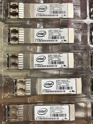 Lot of 50PCS INTEL AFBR-703SDZ-IN2 10G SFP+ SR 850nm transceiver module - Image 1 of 4