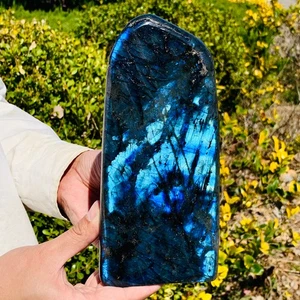 4.93LB Natural Labradorite Quartz Crystal Freeform Mineral Specimen Healing - Picture 1 of 10