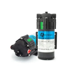 Hommix 400GPD Diaphragm Booster Pump for Reverse Osmosis (RO) Systems - Picture 1 of 5