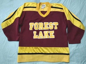 Forest Lake High School Minnesota Hockey Jersey MN Vintage Easton - Picture 1 of 7