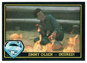 Jimmy Olsen-Injured! (Trading Card) - Superman III - 1983 Topps # 21 Mint - Picture 1 of 1