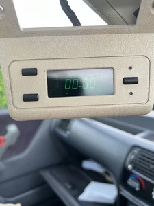 Escort Mk3 Mk4 Rs Turbo rs1600i cabriolet Ghai Roof Clock Xr3i 3 Button - Picture 1 of 4