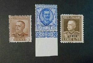 ITALIA ITALY1928-29 Colonie LIBIA " f.d'Italia SVR " 3V. Cpl Set  MNH** ss.78/80 - Picture 1 of 2