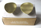 2-Pk Zara Home Round Handle Gold Door Knob 6.50 cm x 4.50 cm x 4.50 cm