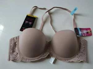 Maidenform Women's Nude Bra Nwt Reg $44 Size 36C Convertible Strap Push Up - Picture 1 of 12