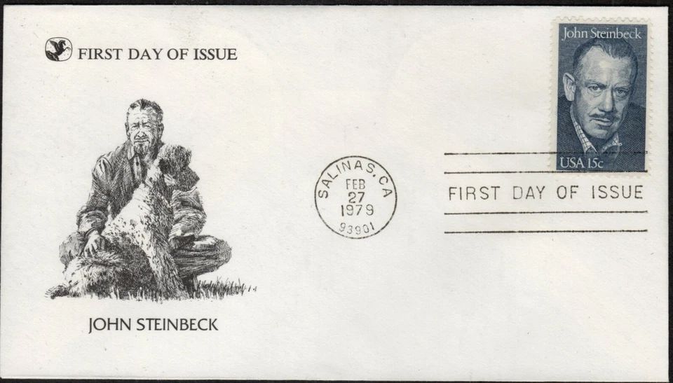 US Scott #1773 "John Steinbeck", FDC - Image 1 of 1