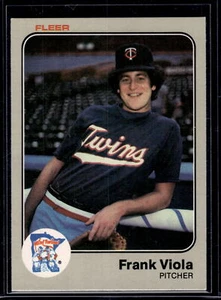 1983 Fleer Frank Viola #625 RC Rookie NM - Picture 1 of 2