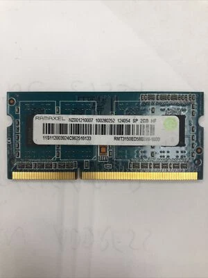 Ramaxel 2gb Laptop Memory RMT3150ED58E8W-1600 - Image 1 of 2