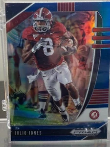 Panini Prizm Draft Picks 2020 azul Prizm #59 Julio Jones Alabama Titans - Imagen 1 de 2