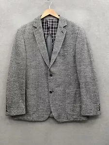 Patrick James Men's 42R Wool Blend Grey Tweed Sport coat Blazer - Picture 1 of 13