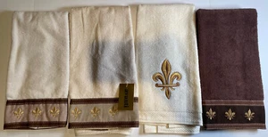 Fleur de lis hand towels - Bild 1 von 2