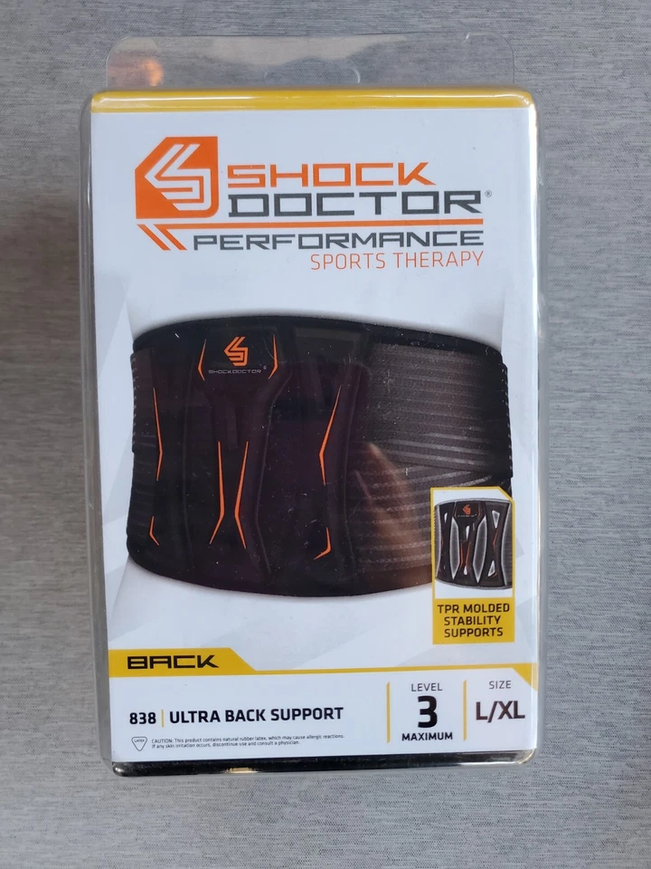 Ultra Esguinces de ligamento de soporte de espalda distensiones musculares articulaciones inestables grandes/X-grandes Foto 1 de 2