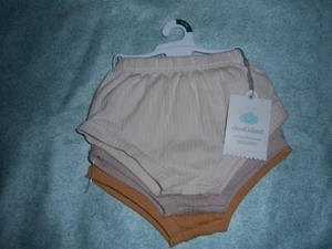 3 Piece Bundle of Cloud Island Ribbed Bloomers - Diaper covers Size 0-3 - Picture 1 of 4