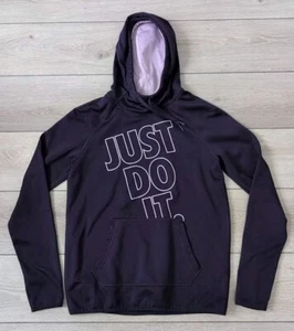 Nike Dri Fit Hoodie Damen Größe Small Just Do It Lila - Bild 1 von 5