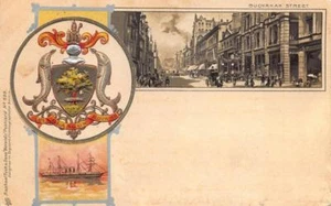 Glasgow Schottland Buchanan Straße & Schiff 1902, Raphael Tuck Postkarte - Bild 1 von 1