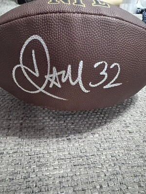 Fútbol americano Beckett autografiado/firmado Jamal Anderson certificado de autenticidad Atlanta Falcons  Foto 1 de 4