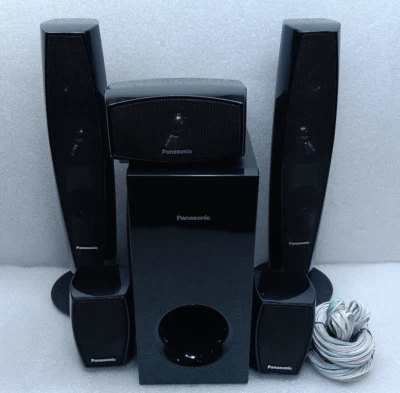 Subwoofer Panasonic SB-HW270 + Altavoces frontales envolventes, centrales y SB-HF370 #99 Foto 1 de 4