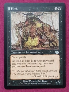 Magic The Gathering JUDGMENT FILTH black card MTG - Picture 1 of 2