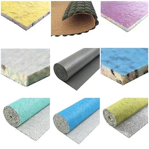 8mm 10mm 12mm Thick Quality Carpet Underlay Rolls - Duralay -  Luxury PU Foam - Picture 1 of 7