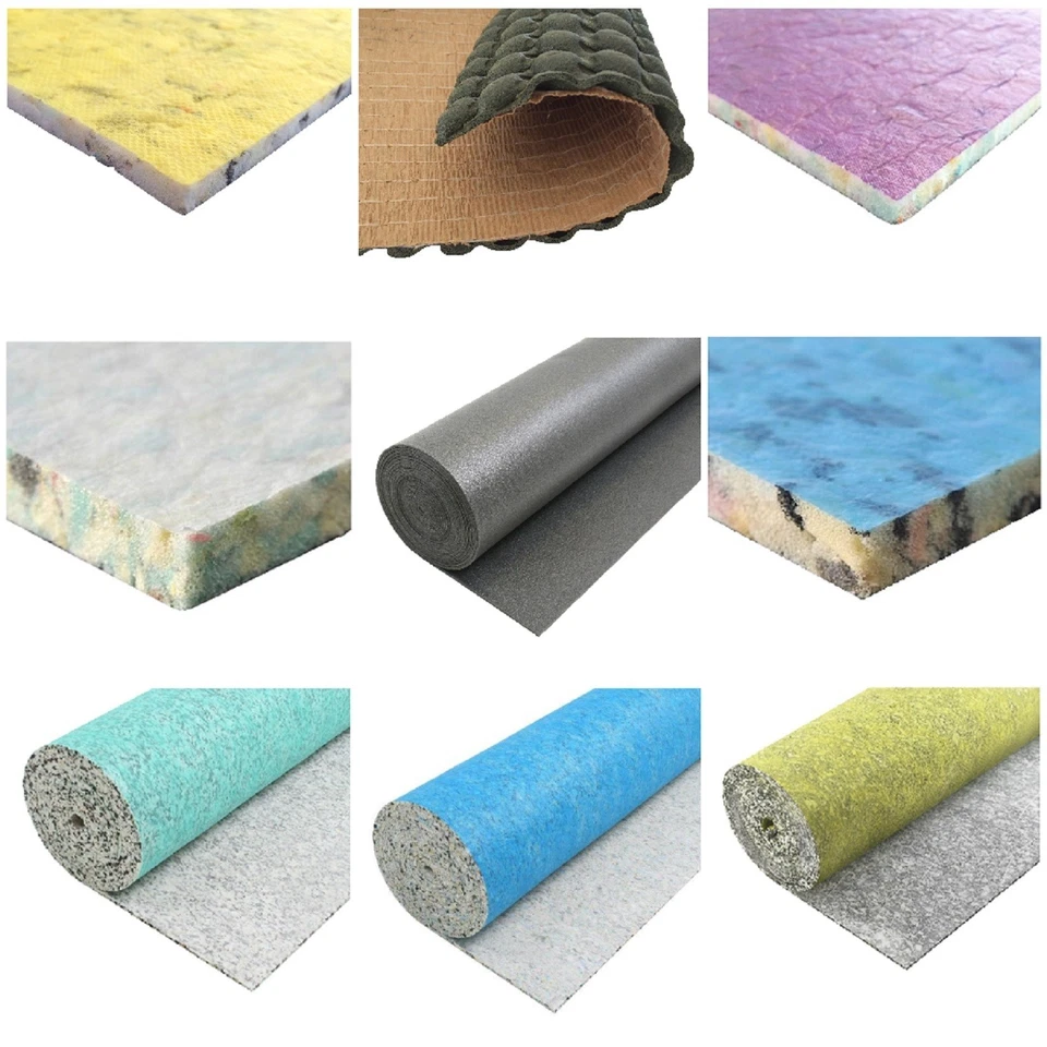 8mm 10mm 12mm Thick Quality Carpet Underlay Rolls - Duralay -  Luxury PU Foam - Image 1 of 1