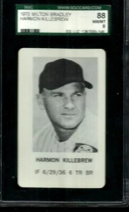 1970 MILTON BRADLEY HARMON KILLEBREW SGC 8 ZWILLINGE HOF - Bild 1 von 2