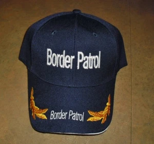 Sombrero de la Patrulla Fronteriza ajustable NUEVO como nuevo todas cosidas aduanas Patrulla de los Estados Unidos - Imagen 1 de 2